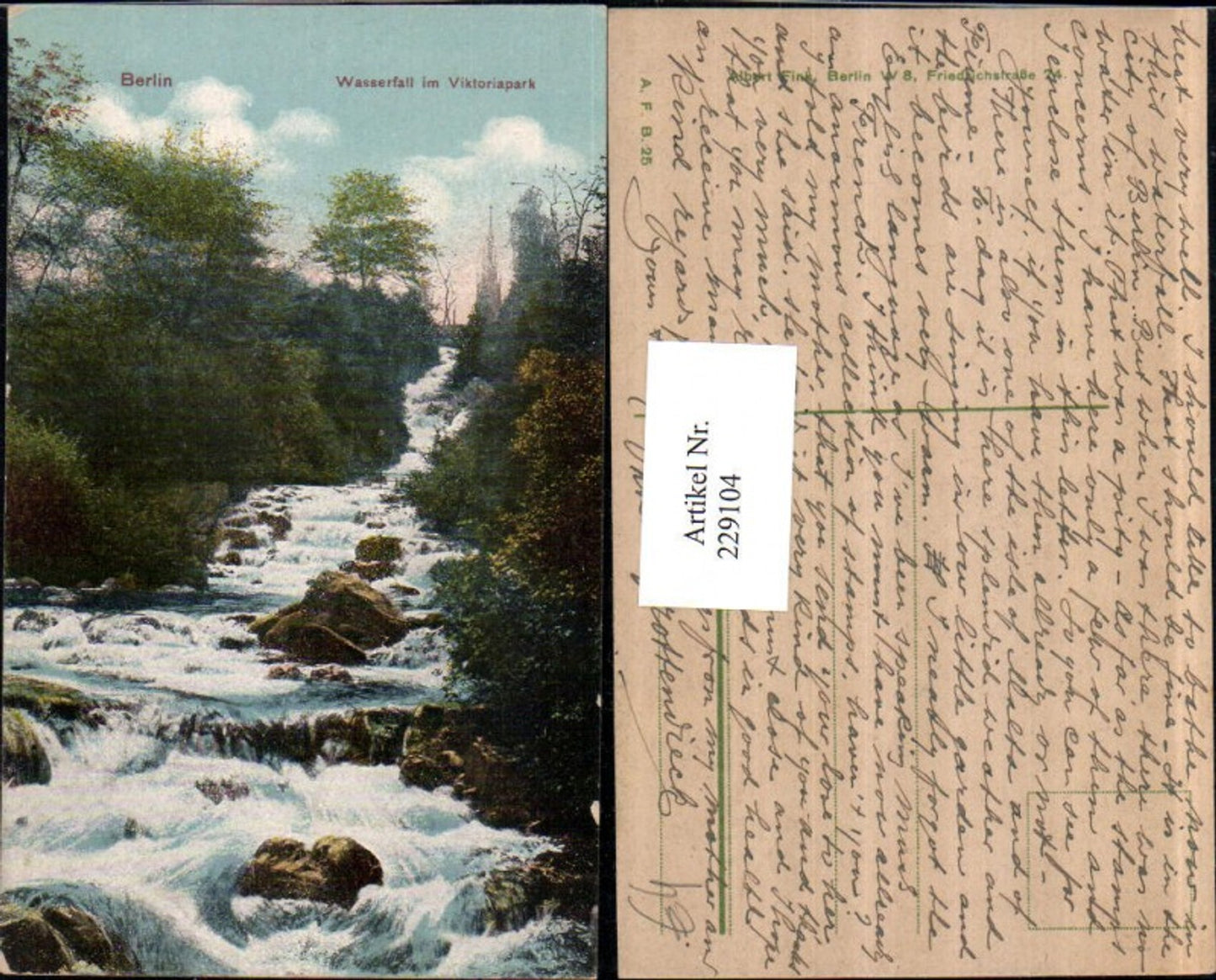 229104,Berlin Wasserfall im Viktoriapark