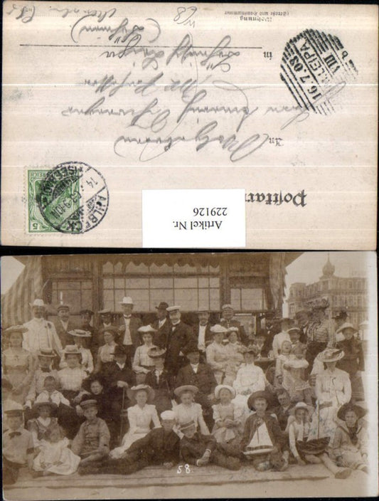 229126,Foto Ahlbeck Personen Gruppenfoto