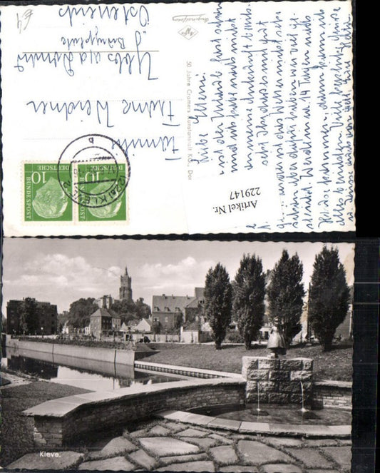 229147,Kleve Brunnen Partie