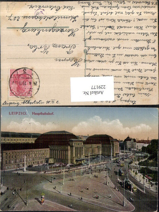 229177,Leipzig Hauptbahnhof Bahnhof