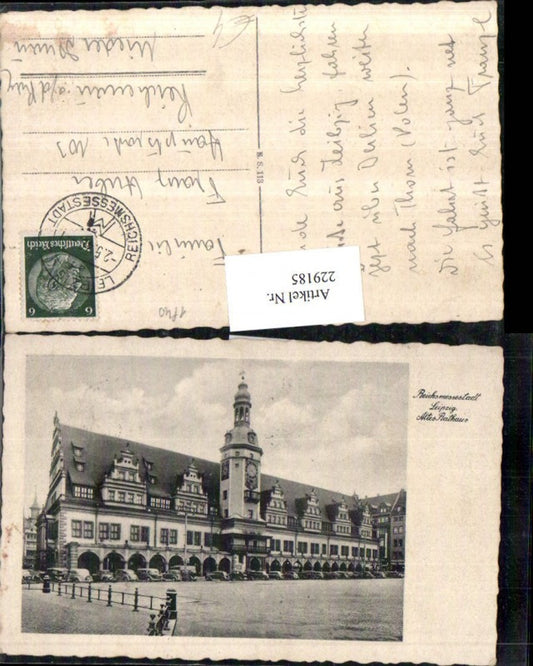 229185,Leipzig Altes Rathaus