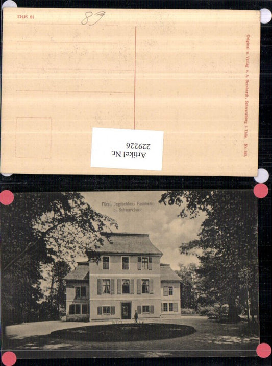 229226,Princely Hunting Lodge Fasanerie near Schwarzburg