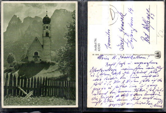 63243,SOS Kinderdorf Kirche v. Bergkulisse