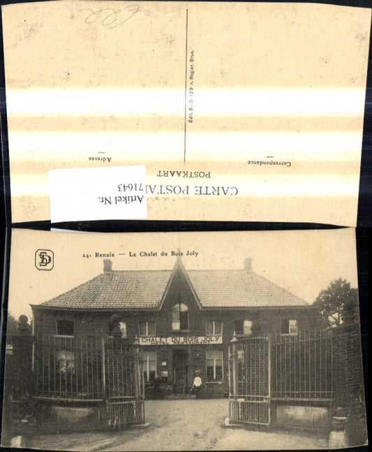 71643,Renaix Le Chalet du Bois Joly