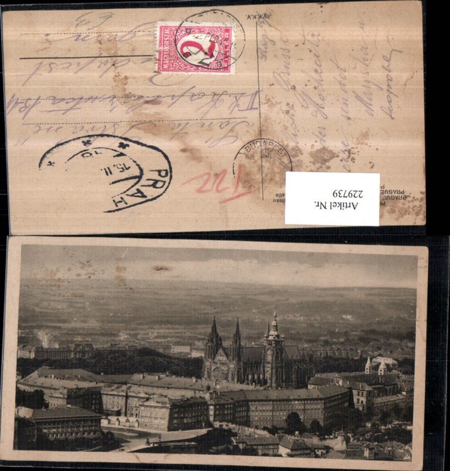 229739,Prag Praha St. Veits-Dom u. Burg Totale