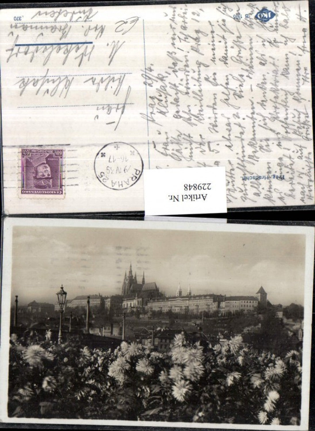 229848,Prag Praha Burg Hradschin Hradcany Partie