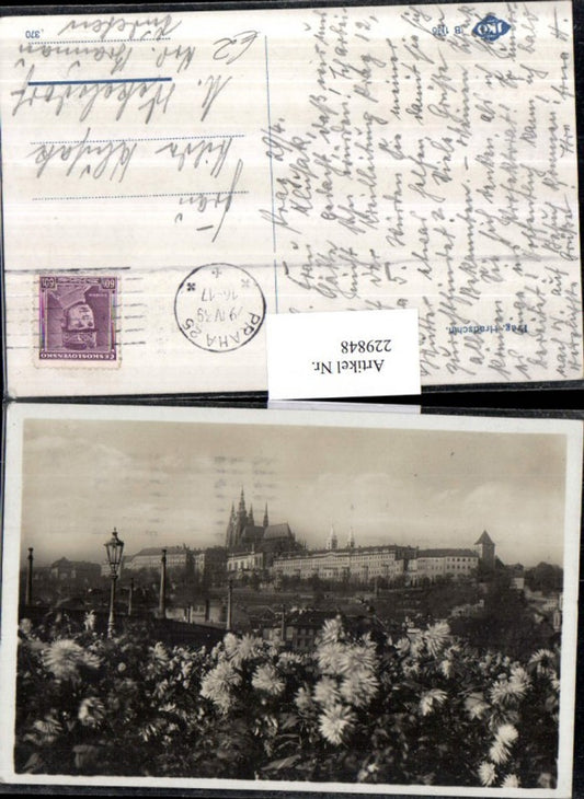 229848,Prag Praha Burg Hradschin Hradcany Partie