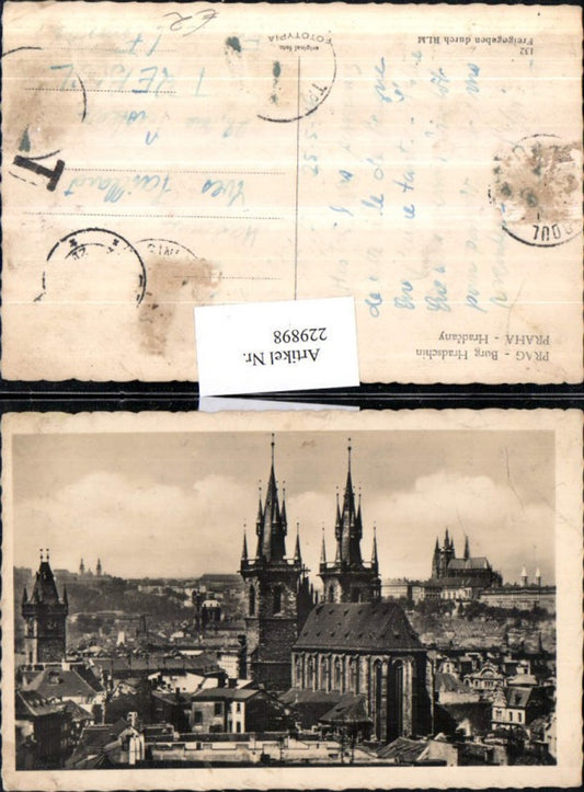 229898,Prag Praha Burg Hradschin Kirche