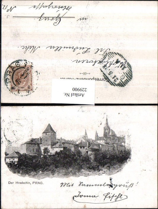 229900,Prag Praha Burg Hradschin