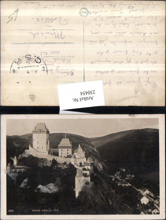 230454,Hrad Karluv Tyn Burg Karlstein