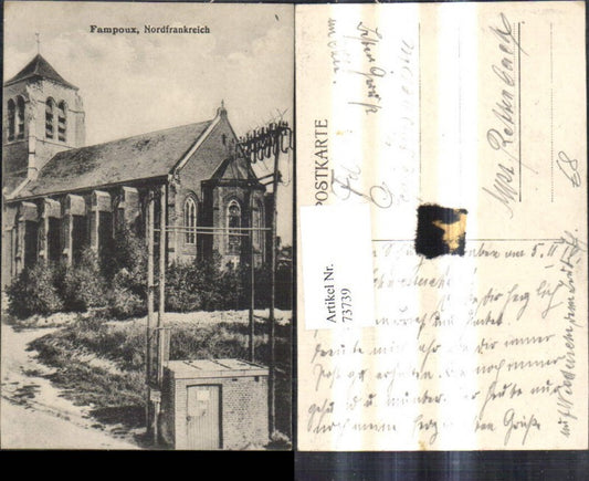 73739,Fampoux Nordfrankreich Ansciht Kirche