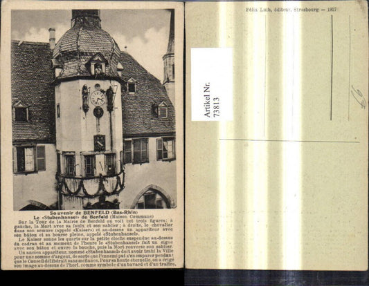 73813,Benfeld Le Stubenhansel Elsass