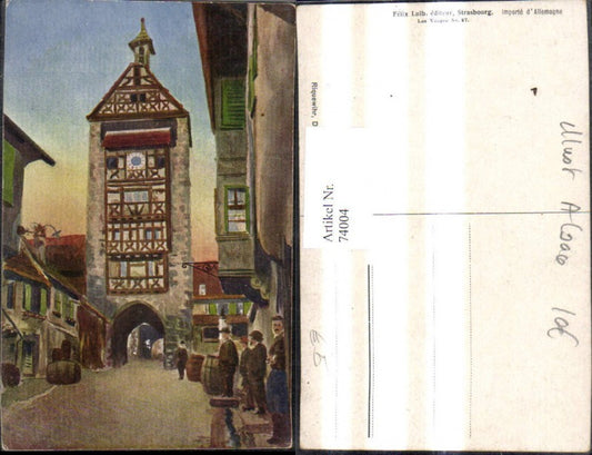 74004,Künstler Ak Riquewihr Dolder