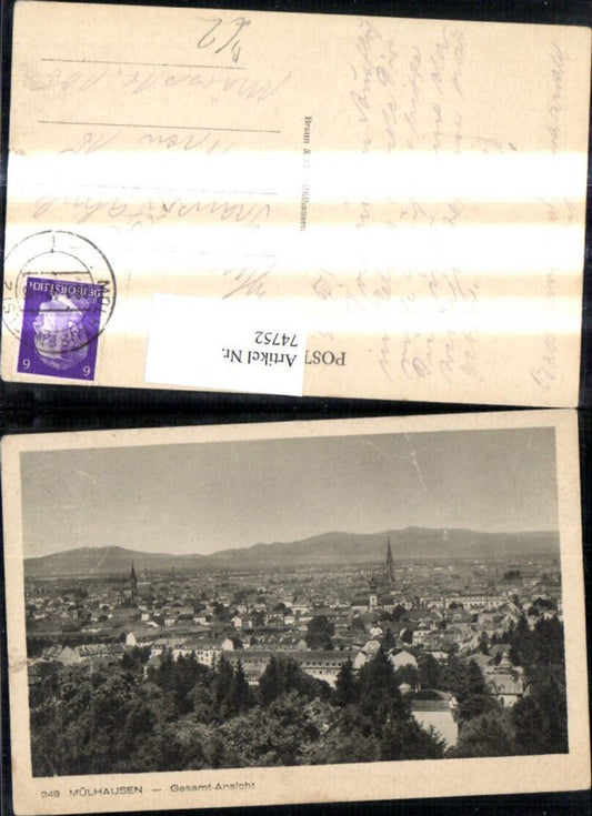 74752,Mülhausen Mulhouse Gesamtansicht