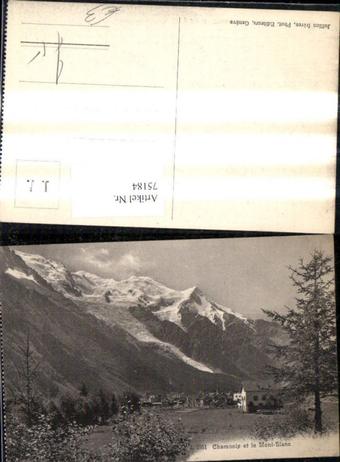 75184,Chamonix et le Mont Blanc