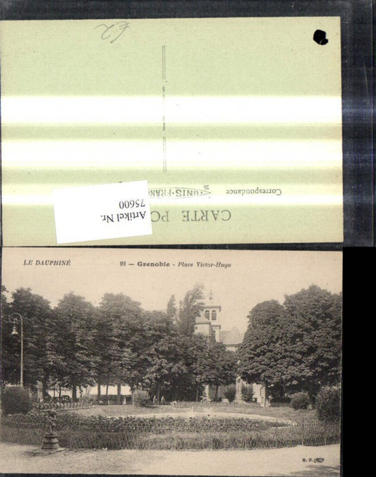 75600,Grenoble Place Victor Hugo Le Dauphine