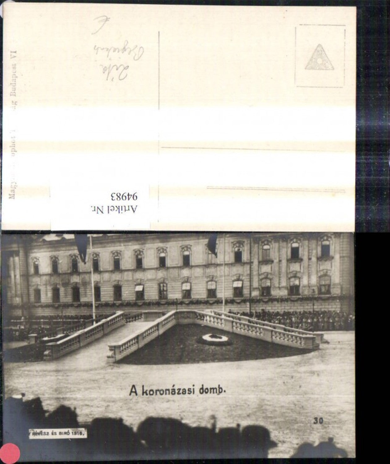 94983,Foto Ak Begräbnis Kaiser Franz Josef A koronazasi domb