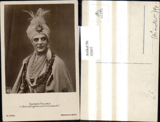 95897,Gunnar Tolnaes i. Die Lieblingsfrau d. Maharadscha pub Photochemie Berlin K 3005