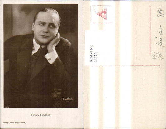 96020,Harry Liedtke pub Ross 981/2 Liane Haid Schauspielerin pub Ross 1075/2