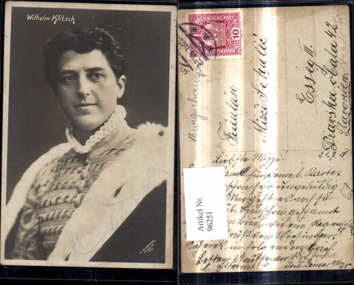 96251,Wilhelm Klitsch Schauspieler