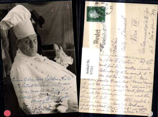 97521,Schauspieler Kostüm Koch Tommy Struad