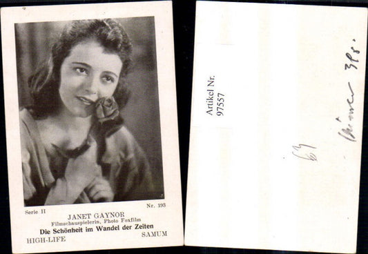 97557,Janet Gaynor Filmschauspielerin