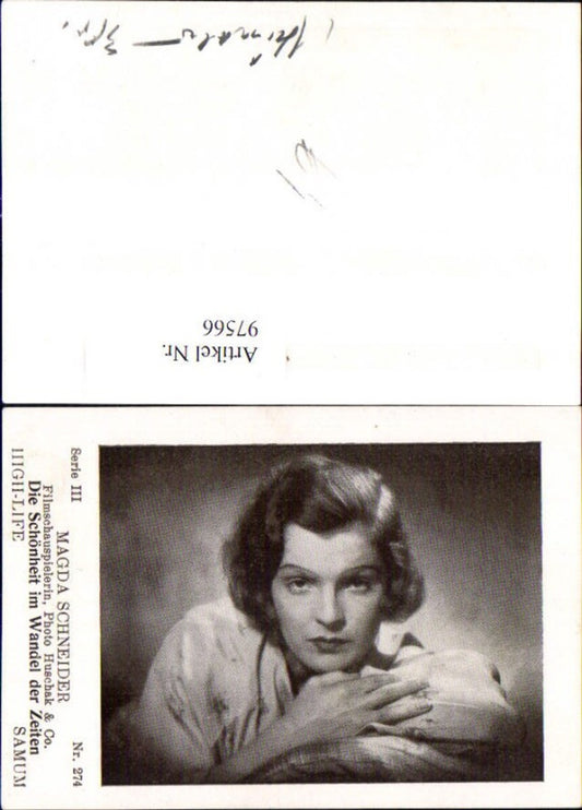 97566,Magda Schneider Filmschauspielerin Schauspieler