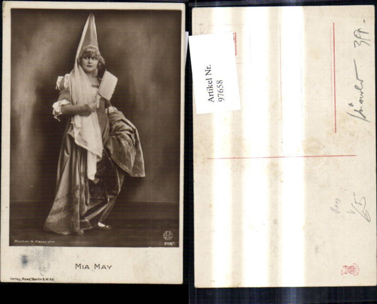 97658,Mia May Schauspielerin pub Ross 258/1