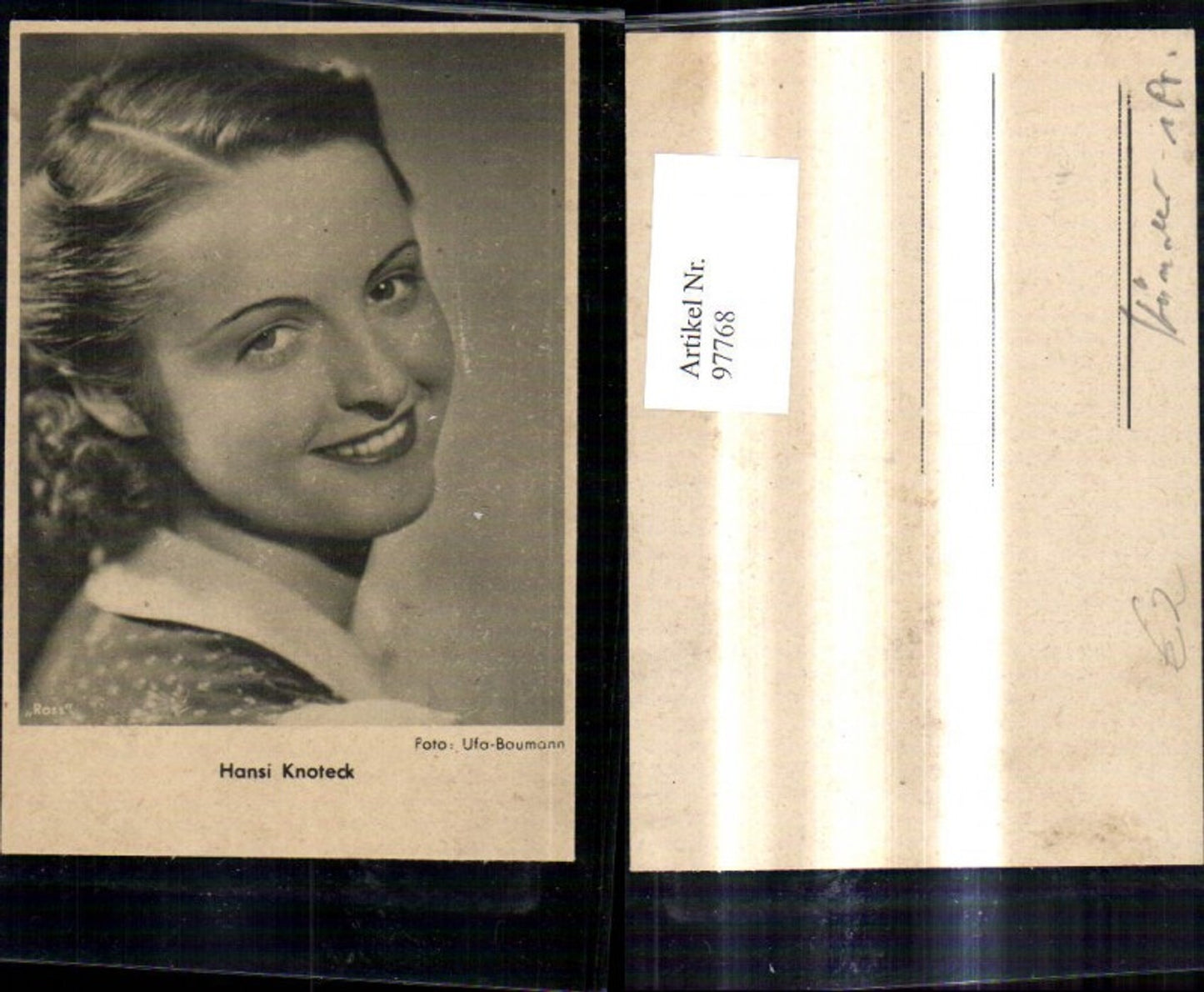 97768,Hansi Knoteck Schauspielerin pub Ross