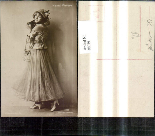 98079,Hanni Weisse Schauspielerin pub Hermann Leiser 5203