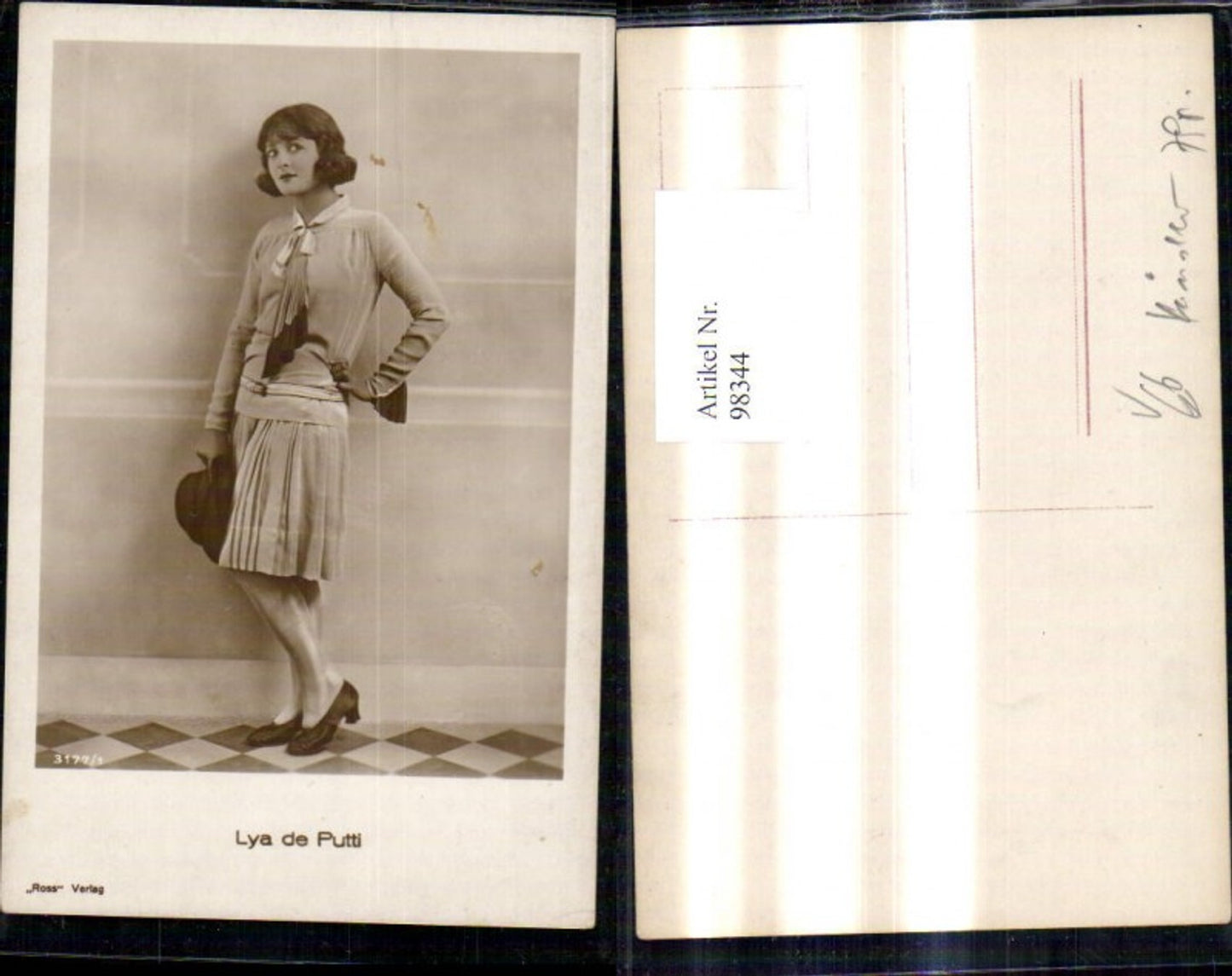 98344,Lya de Putti Schauspielerin pub Ross 3177/1