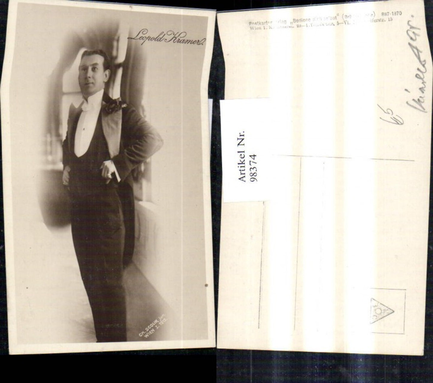 98374,Leopold Kramer Schauspieler