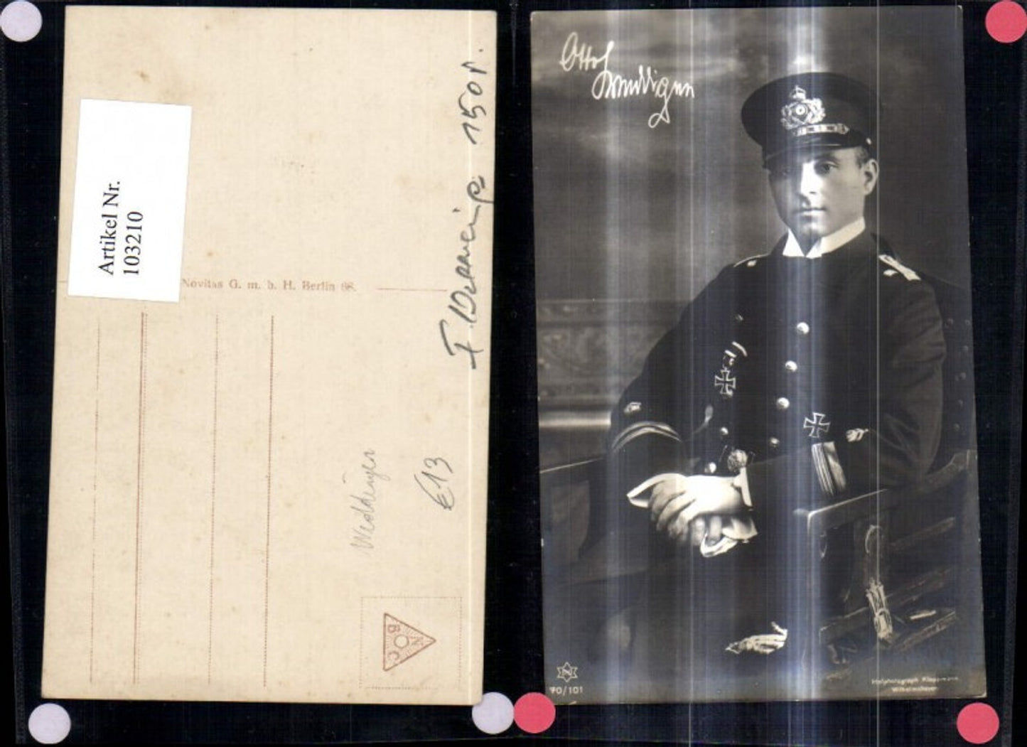 103210,Adel Monarchie Otto Weddigen Marineoffizier Kapitänleutnant Marine