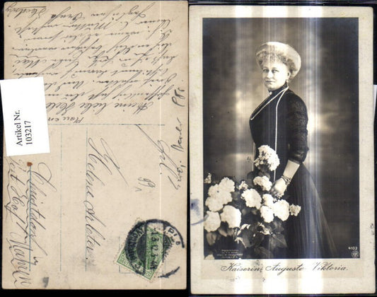 103217,Adel Monarchie Kaiserin Auguste Viktoria pub NPG 4103