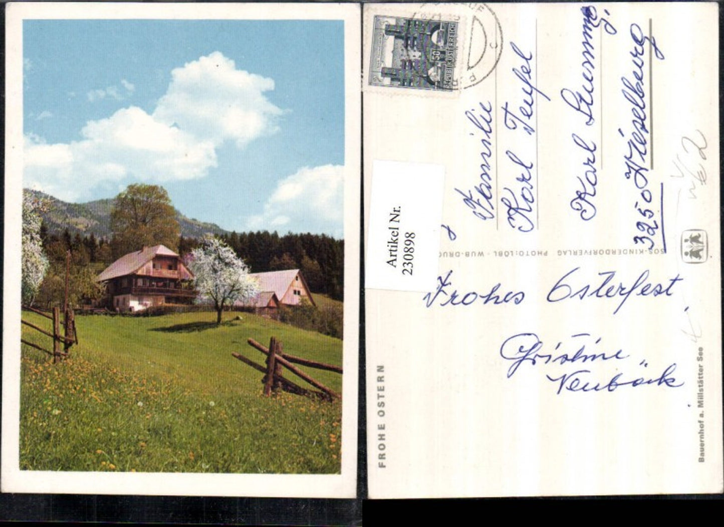 230898,SOS Kinderdorf Bauernhof am Millstätter See Partie