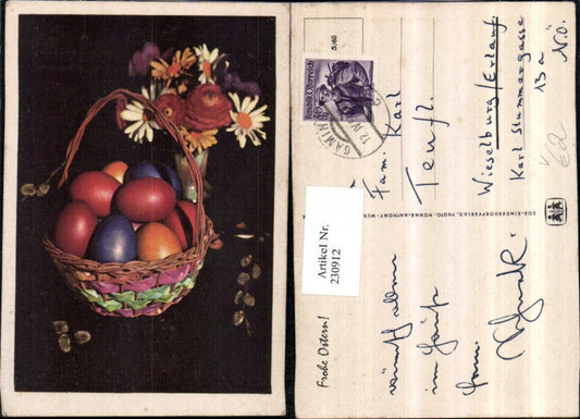 230912, SOS Children's Village Easter Easter eggs basket bouquet flowers