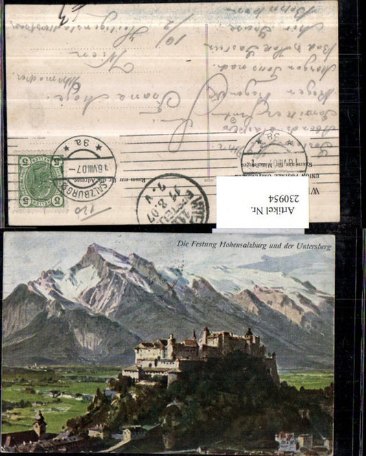 230954, Salzburg Hohensalzburg Fortress and Untersberg
