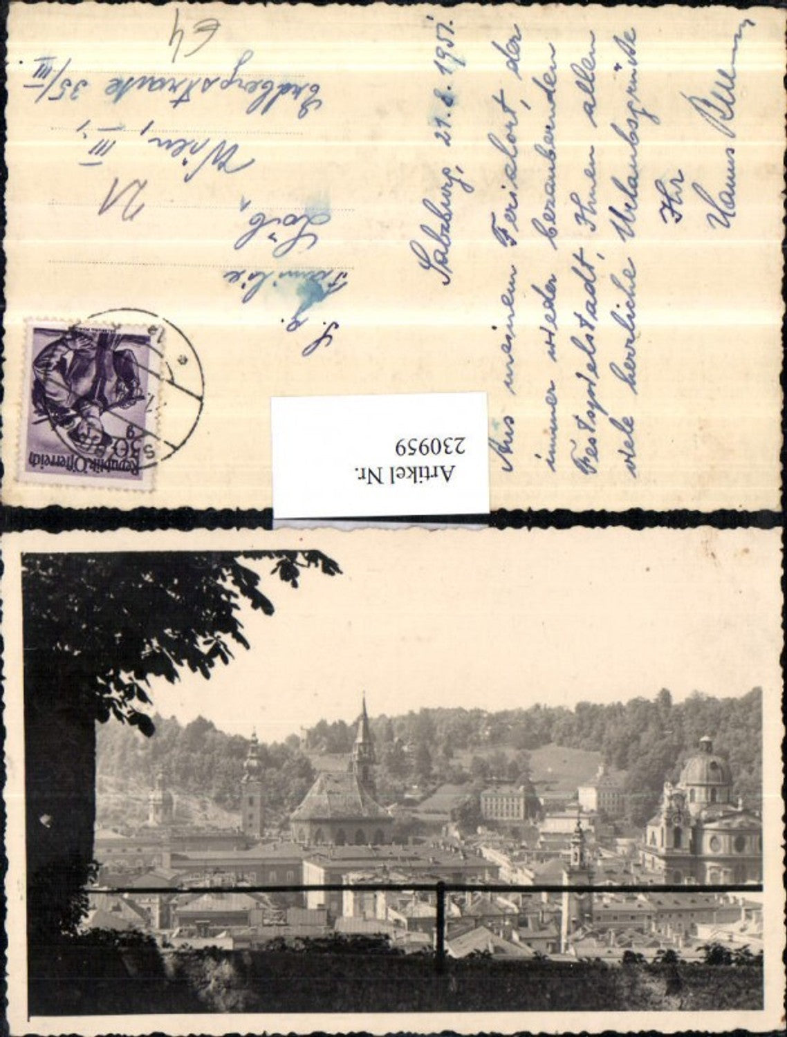 230959,Salzburg Teilansicht