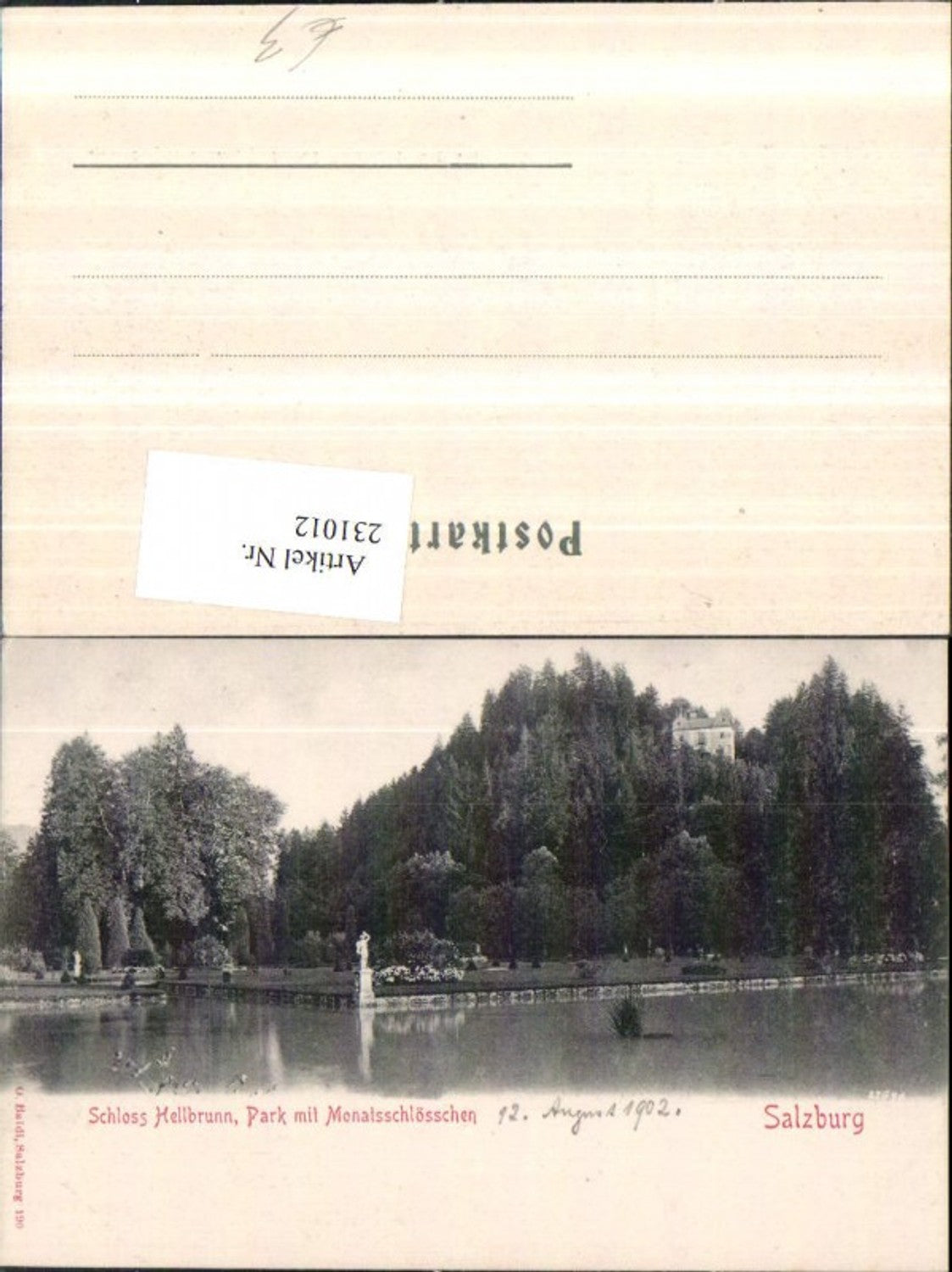 231012,Salzburg Schloss Hellbrunn Park m. Monatsschlösschen