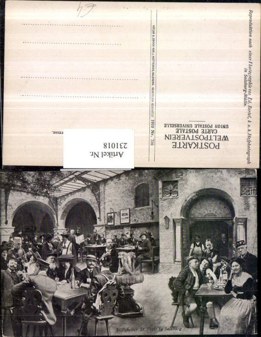 231018,Salzburg Stiftskeller St. Peter Wein Personen