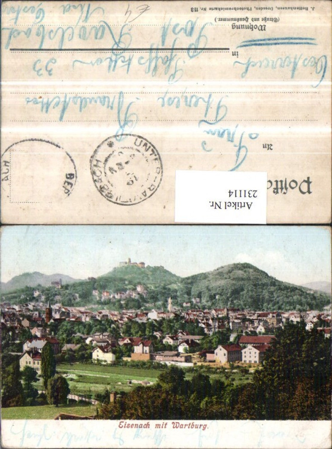 231114, Eisenach Total with Wartburg