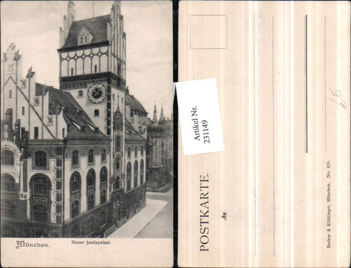 231149,München Neuer Justizpalast