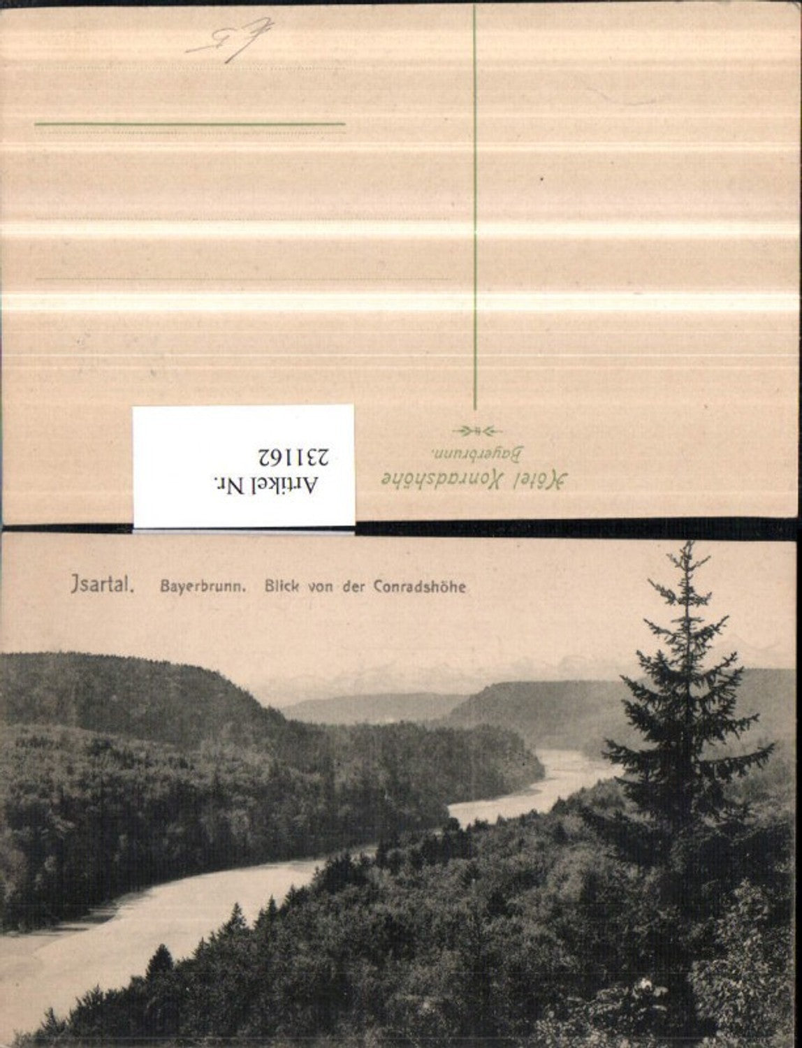 231162,Isartal Bayerbrunn Blick v. d. Konradshöhe