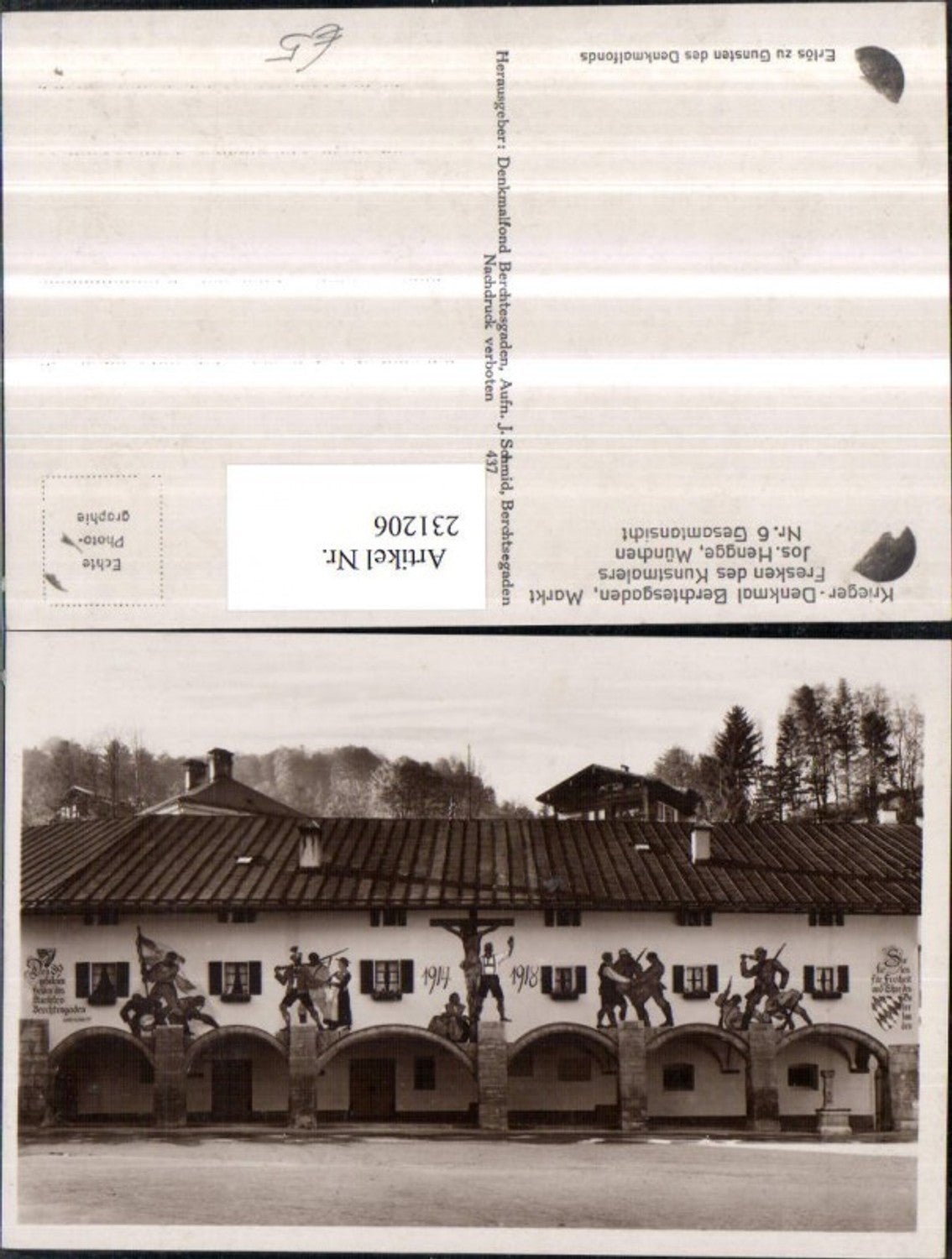 231206,Krieger-Denkmal Berchtesgaden Markt Fresken