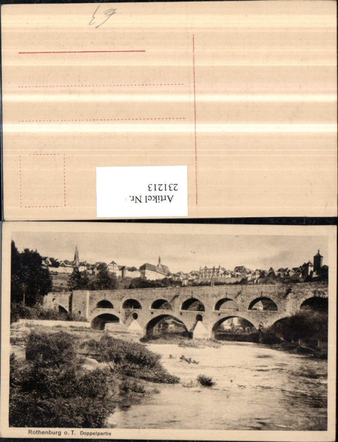 231213,Rothenburg ob d. Tauber Doppelpartie Brücke