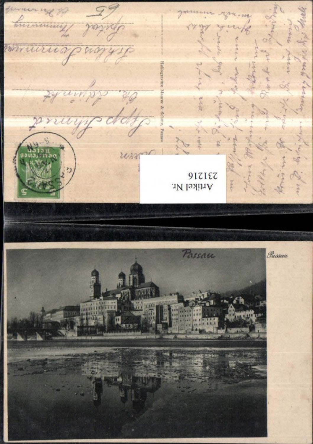 231216,Passau Teilansicht Partie