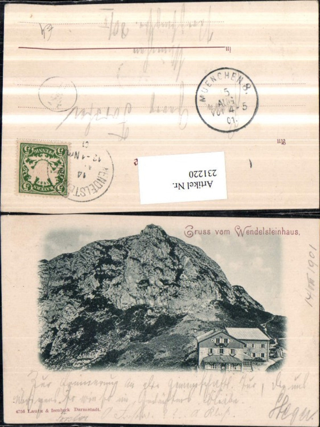 231220, Greetings from Wendelsteinhaus mountain hut