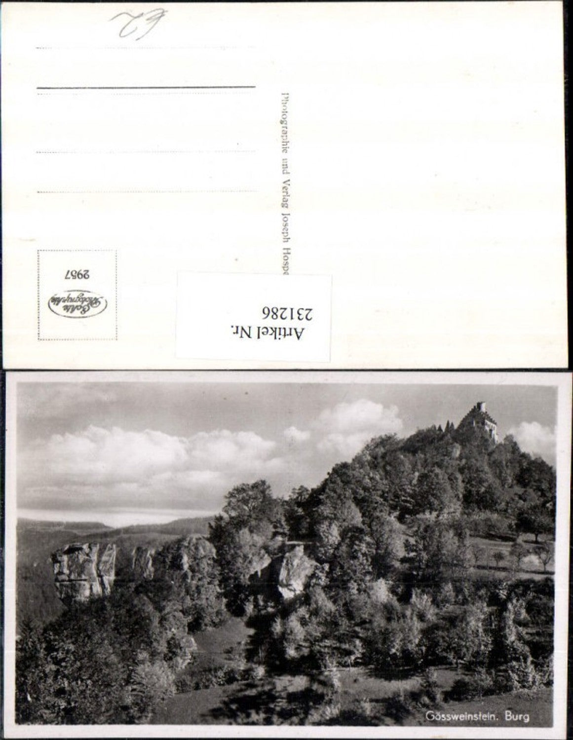 231286, Gößweinstein Castle Section