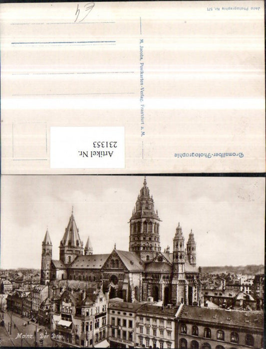 231353,Mainz Dom Kirche