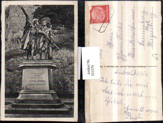 231379,Bad Münster a. Stein Hutten-Sickingen-Denkmal